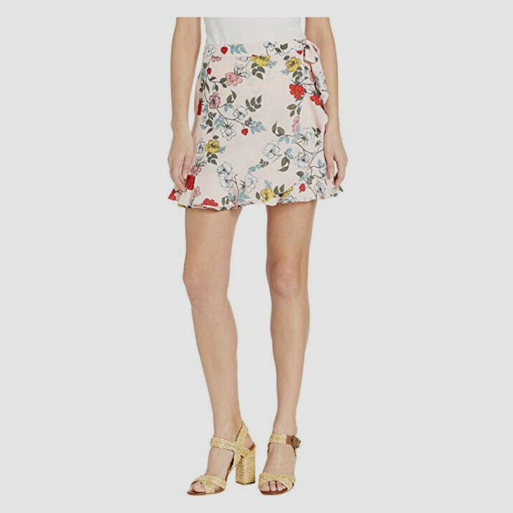 Jack By BB DAKOTA Floral Wrap Skirt